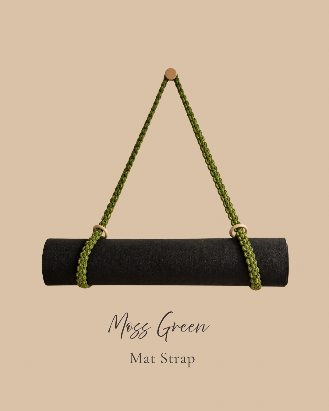 Moss Green Mat Strap 🌿