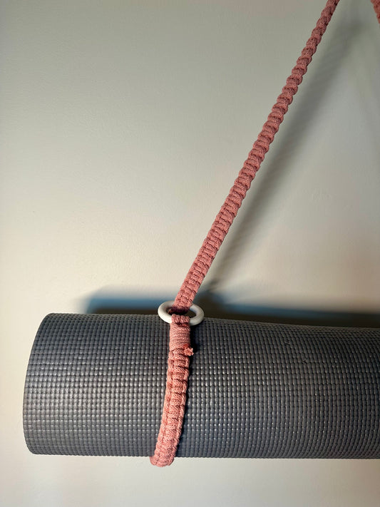 Earthy Pink Mat Strap