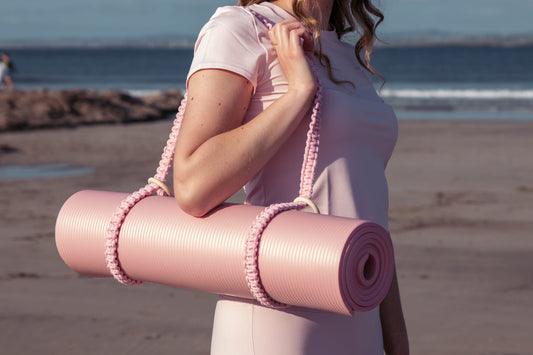 Soft Pink Mat Strap