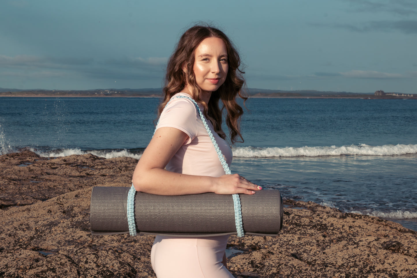 Sky Blue Mat Strap